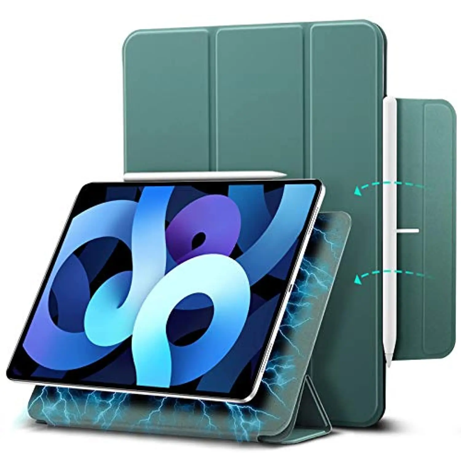 

for iPad mini 6 Case 2021 Magnetic Attach for iPad mini 2021 Case Trifold Stand for iPad mini 6 Case 8.3 Smart Cover Funda