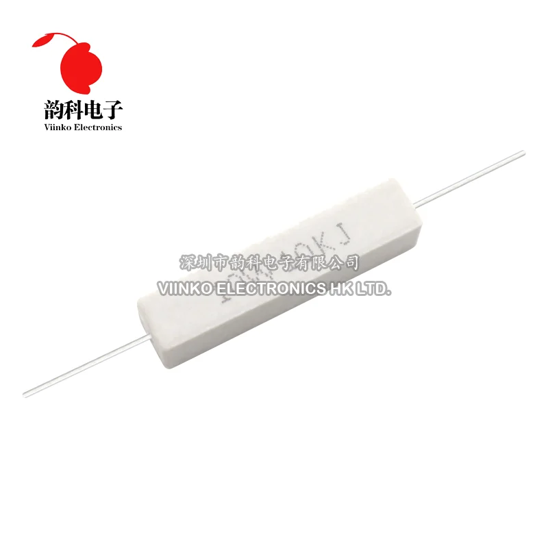 

10pcs 10W 5% Cement Resistor Power Resistance 0.1 ~ 10K 0.1R 0.5R 10R 50R 0.22 0.33 0.5 1 2 5 8 10 15 20 25 30 100 1K 2K 3K ohm