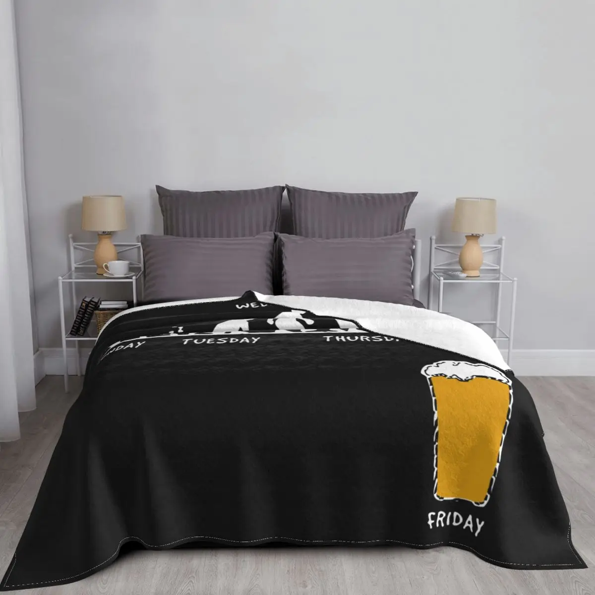 Одеяло Фланелевое для дивана 150*125 см |