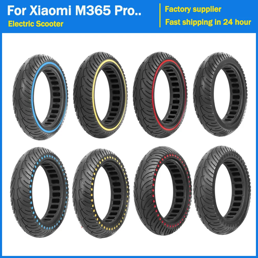 

Updated 8.5inch Solid Tire for Xiaomi M365 1S Pro Electric Scooter Anti-Explosion Tire Shock Absorber Damping Honeycomb Tyre