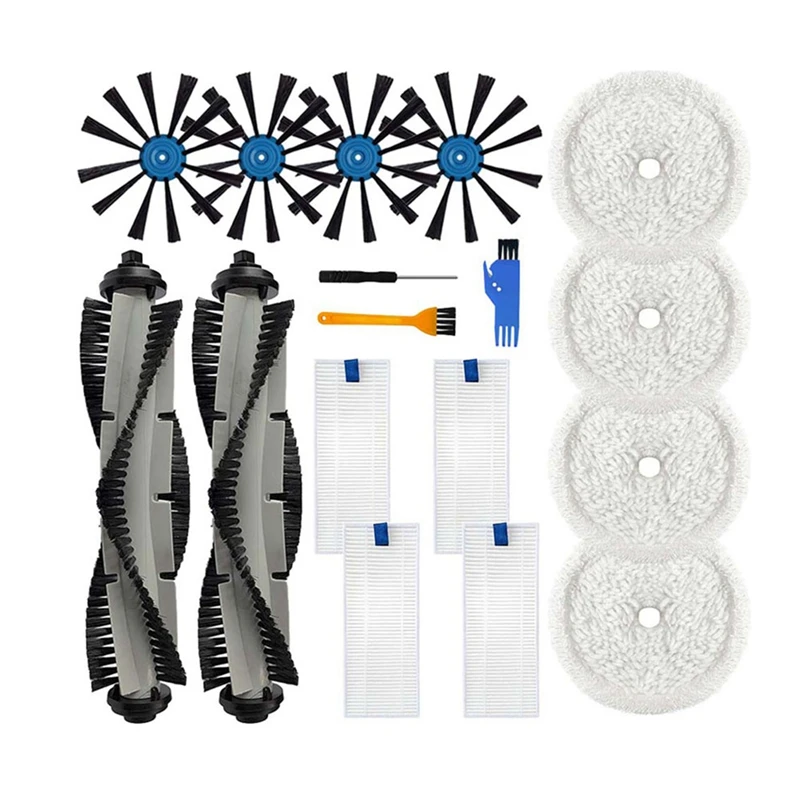 

Main Side Brush Hepa Filter Mop Rag Cloth Attachment Vacuum Cleaner Accessories Plastic For Bissell 3115 / EV675 Robot