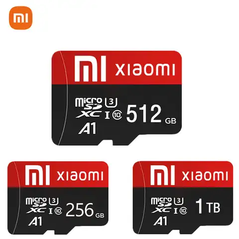 Для XIAOMI карта памяти 512 ГБ 256 ГБ 128 Гб 64 ГБ 32 ГБ ТБ 8 Гб высокоскоростная флеш-карта TF SD 512 256 64 32 Гб карта памяти Micro SD