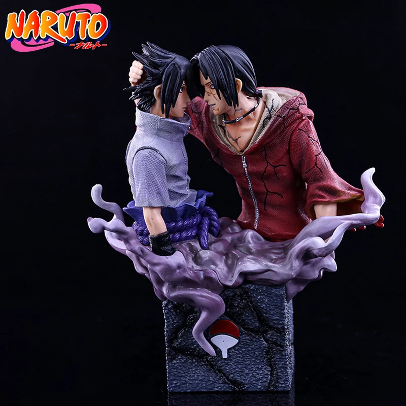 

Экшн-фигурка Наруто Учиха Саске Учиха Итачи игрушки Фигурки Аниме Манга GK Статуя Коллекционная модель подарок для детей