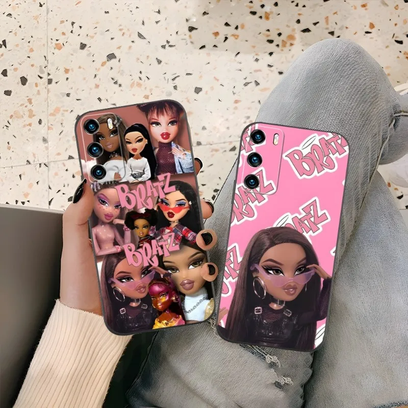 Fashion Brand Doll Bratz Luxury Phone Case For OPPO A74 A72 