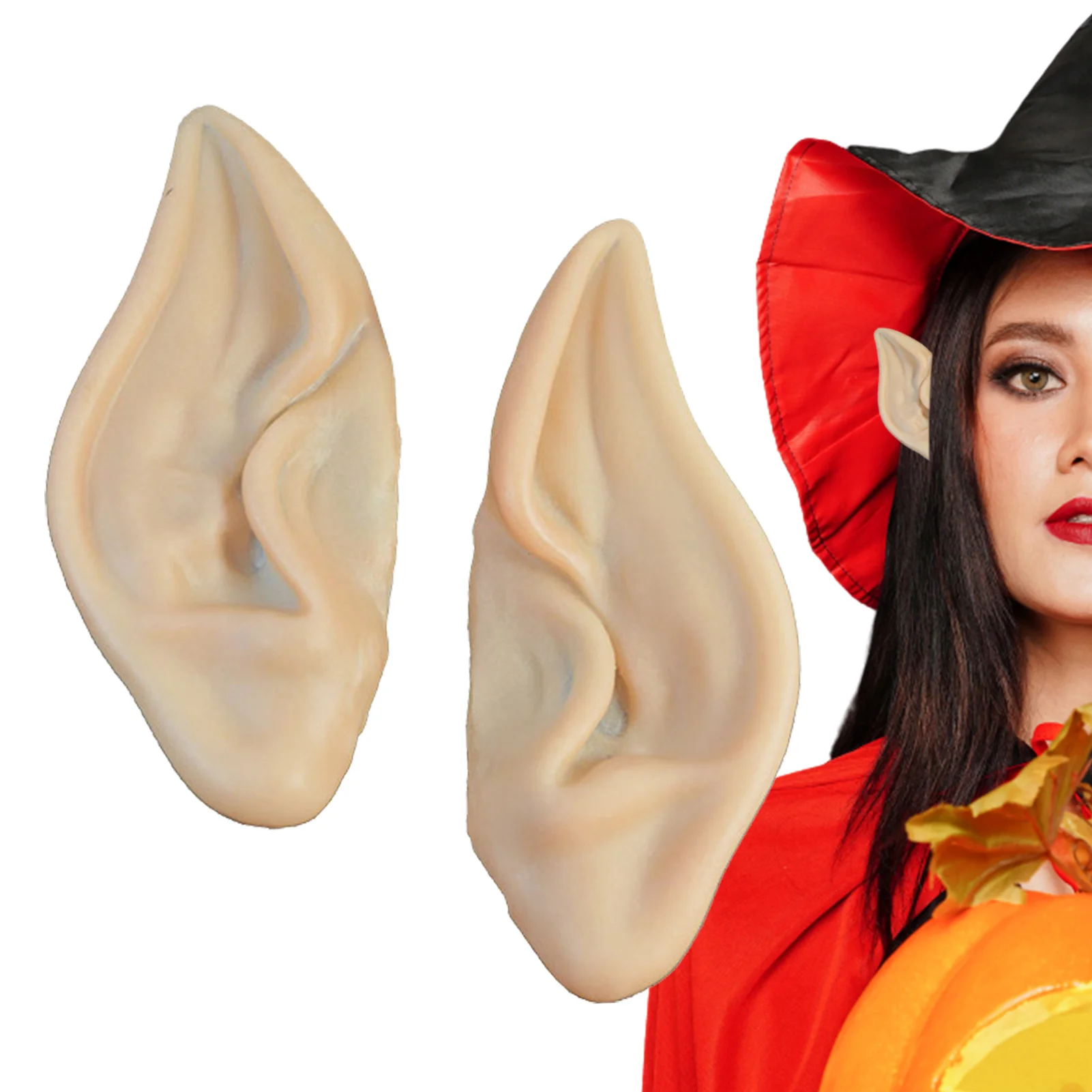 

Party Decoration Latex Ears Fairy Cosplay Costume Accessories Angel Elven Elf Ears Photo Props Adult Kids Toys Halloween Supply