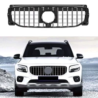 silver front lower grille grill mesh style for mercedes benz glb x247 2019 2020