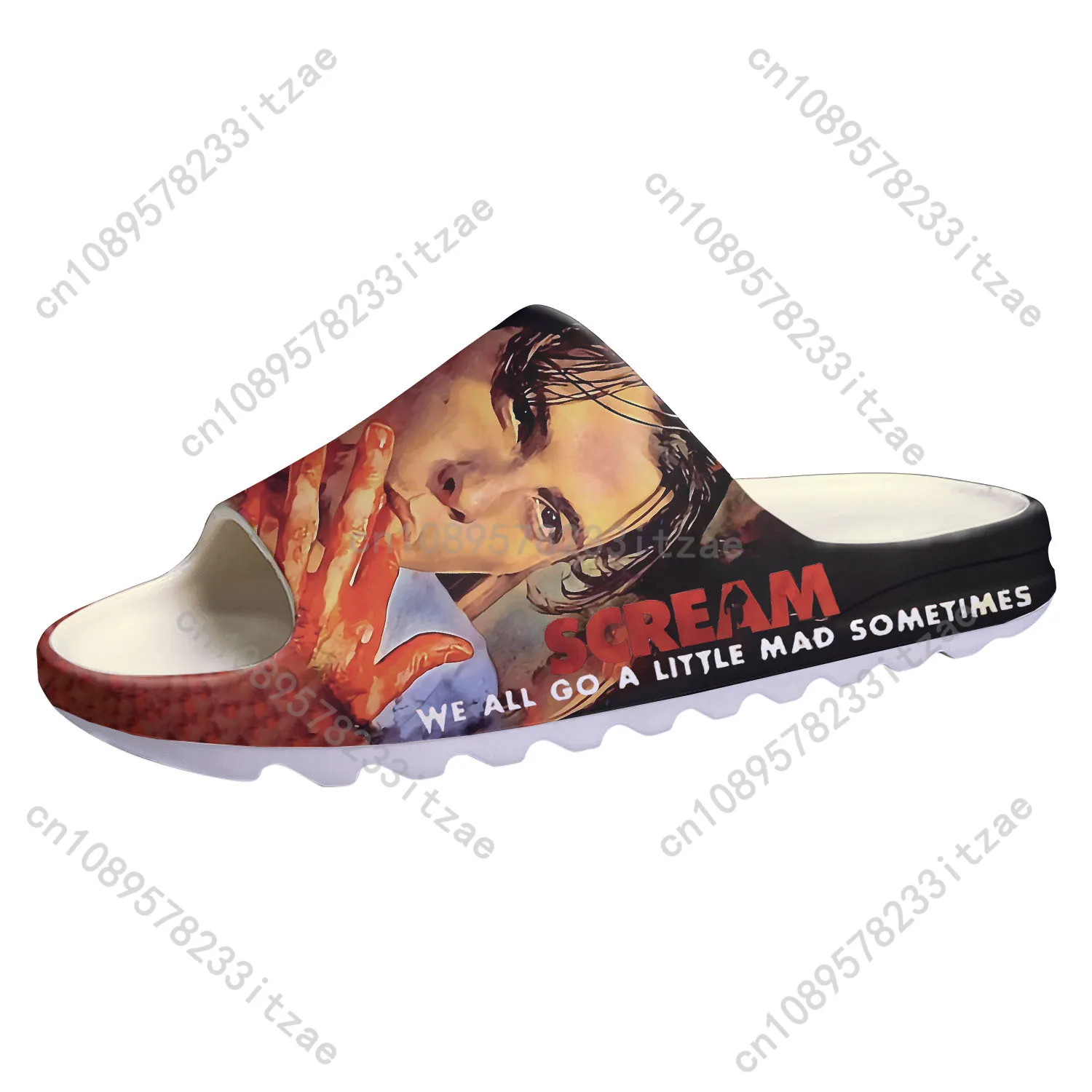 Кричащий фильм Билли Лумис Хэллоуин мягкая подошва слиперы домашние Сабо