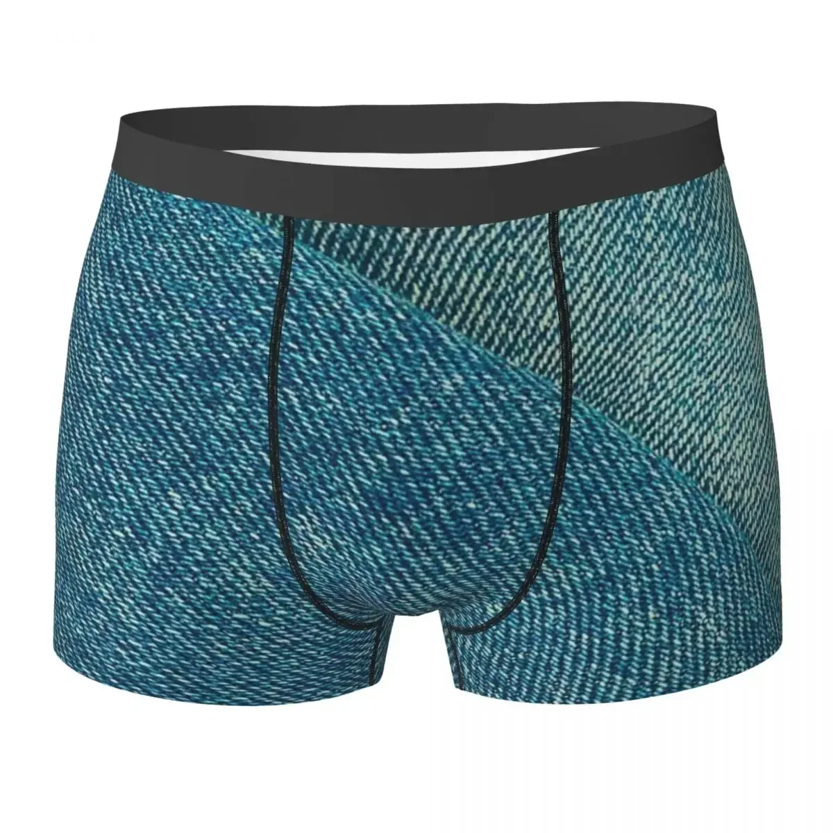 Боксеры трусы шорты с двойной текстильной текстурой яркие I Love Bluejeans мужское