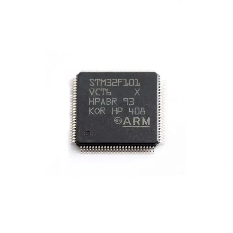 

100% New STM32F101VCT6 STM32F101VFT6 STM32F101VBT6 STM32F101V8T6 STM32F101CBT6 STM32F101C8T6 STM32F101C6T6A STM32F101C4T6A IC