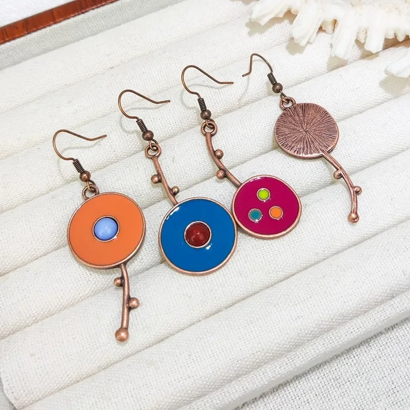 Трансграничные серьги в европейском и американском стиле с капающим маслом