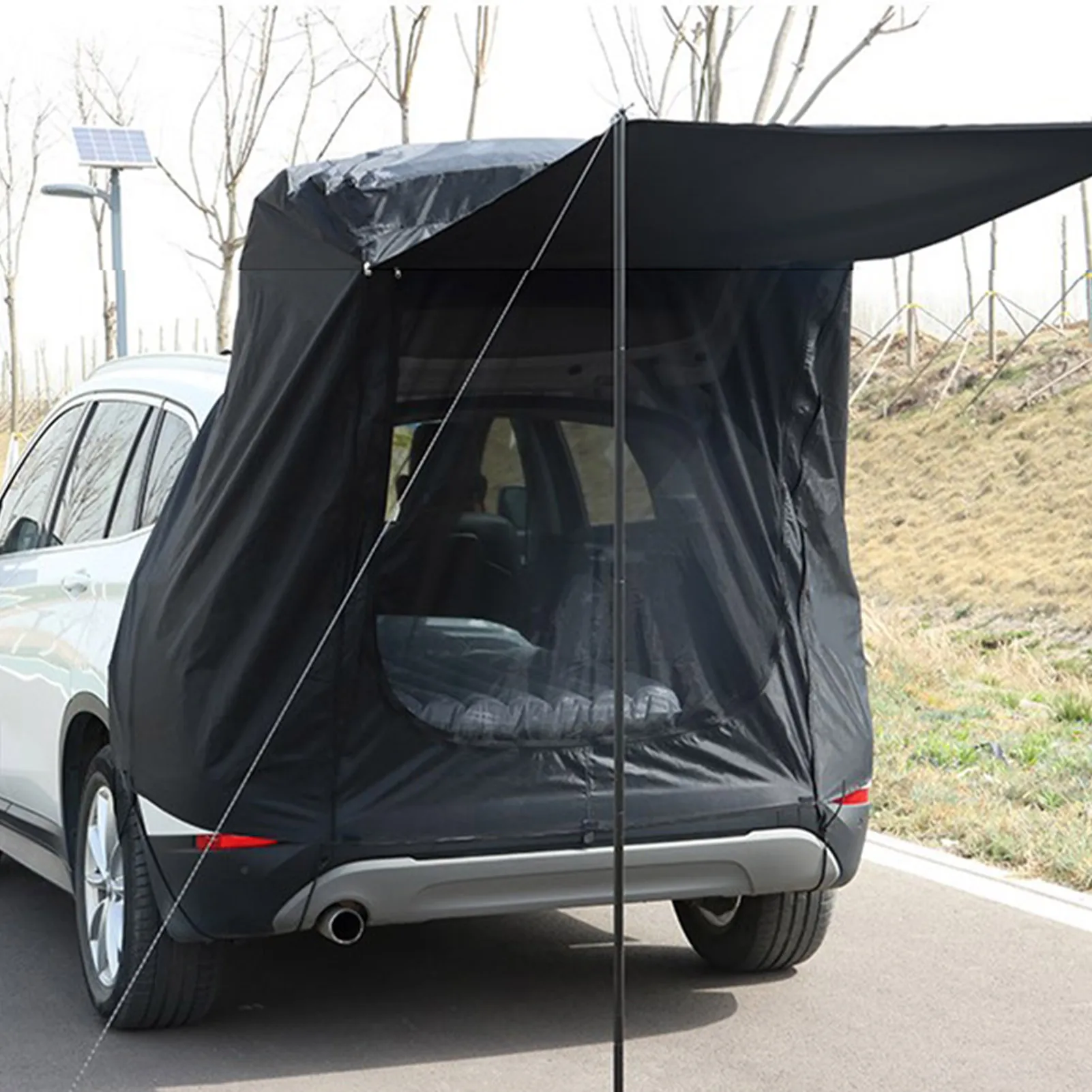 Portable Car Trunk Tent Sunshade Tent Awning Tailgate Canopy Trunk Tents Car Rear Extension Tent Outdoor Camping Tent For SUVs