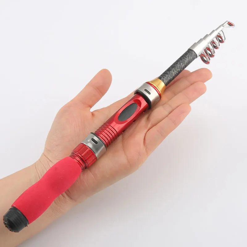 

Mini Fishing Rod Short Section Small Sea Rod Portable Sea Pole Ocean Boat Fishing Outdoor Entertainment