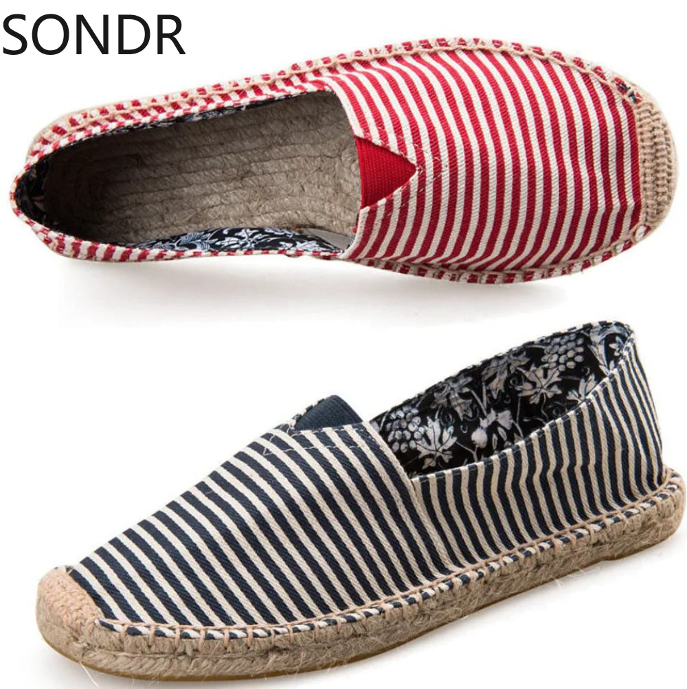 

Холщовые Эспадрильи на плоской подошве, без шнуровки