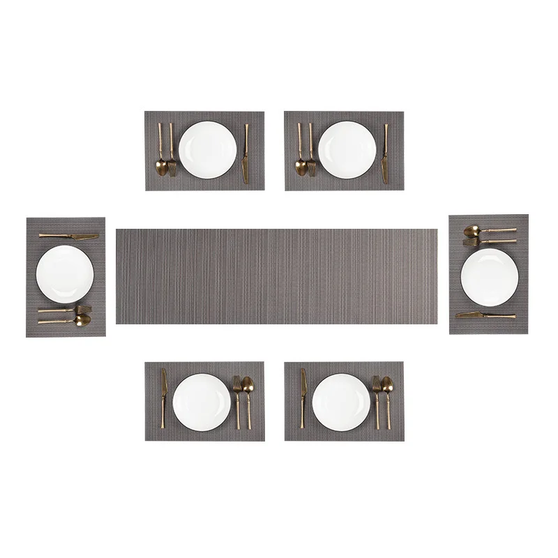 Домашний коврик для стола настольная подставка 7 предметов под нож вилку