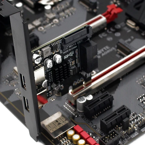 Карта расширения USB 3.0 PCI-E 5 Гбит/с PCI-e USB3.0 Адаптер контроллера-концентратора SATA 15-контактный порт питания для настольных ПК с ОС Windows/Linux