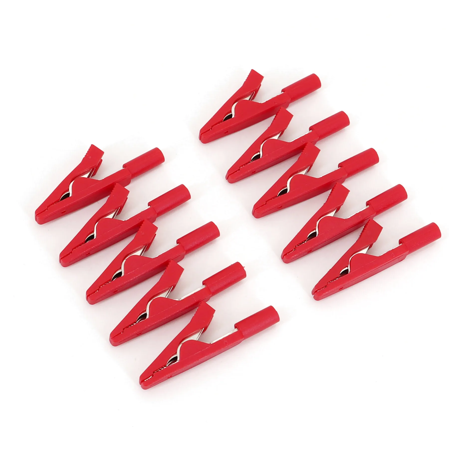 

Мини тестовые зажимы крокодил латунь 2 мм 10 шт