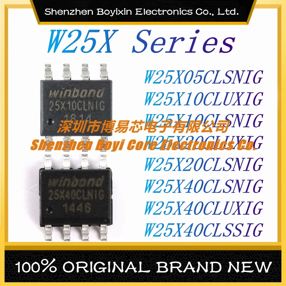 W25X05CLSNIG W25X10CLUXIG W25X10CLSNIG W25X20CLUXIG W25X20CLSNIG W25X40CLSNIG W25X40CLUXIG w25x40clensi NOR FLASH