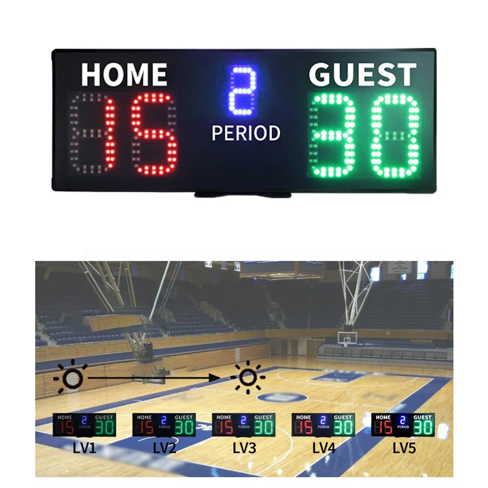 

Premium Electronic Scoreboard for Multiple Sports For Tennis Basketball Billiards Volleyball Badminton Soccer 2 Working Modes!