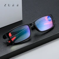 zuee photochromic ultra light tr90reading glasses mens computer anti blue light reading glasses hyperopia optical glasses