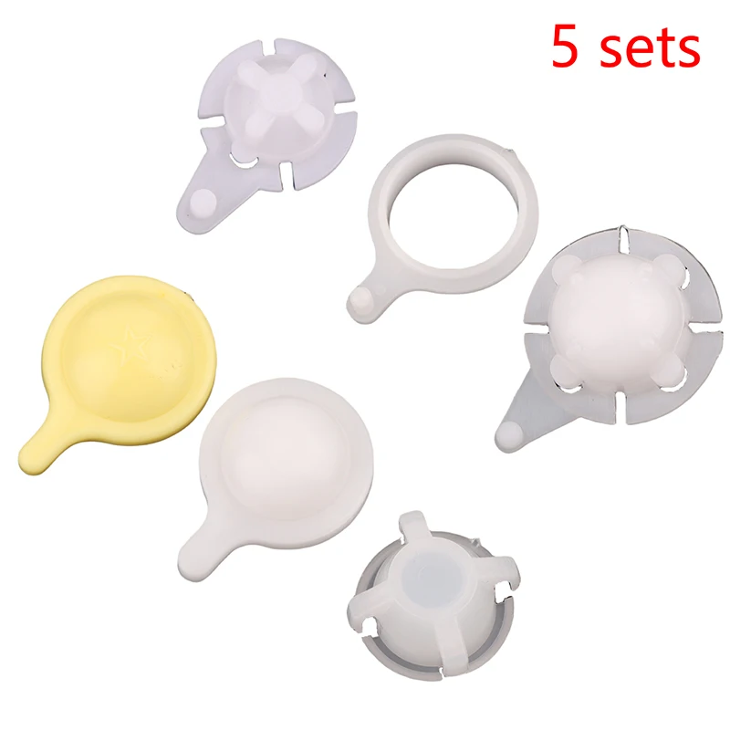 

1/5 комплектов прочных и практичных автомобильных зажимов, крепежные детали, пластиковые втулки рычага стеклоочистителя автомобиля, комплект