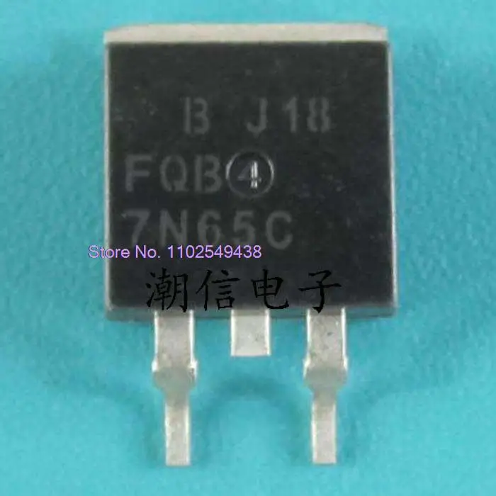 Светодиоды FQB7N65C TO-263 10 шт./партия