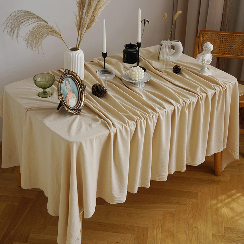 

Хлопковая скатерть гладкая 100% 135х100см