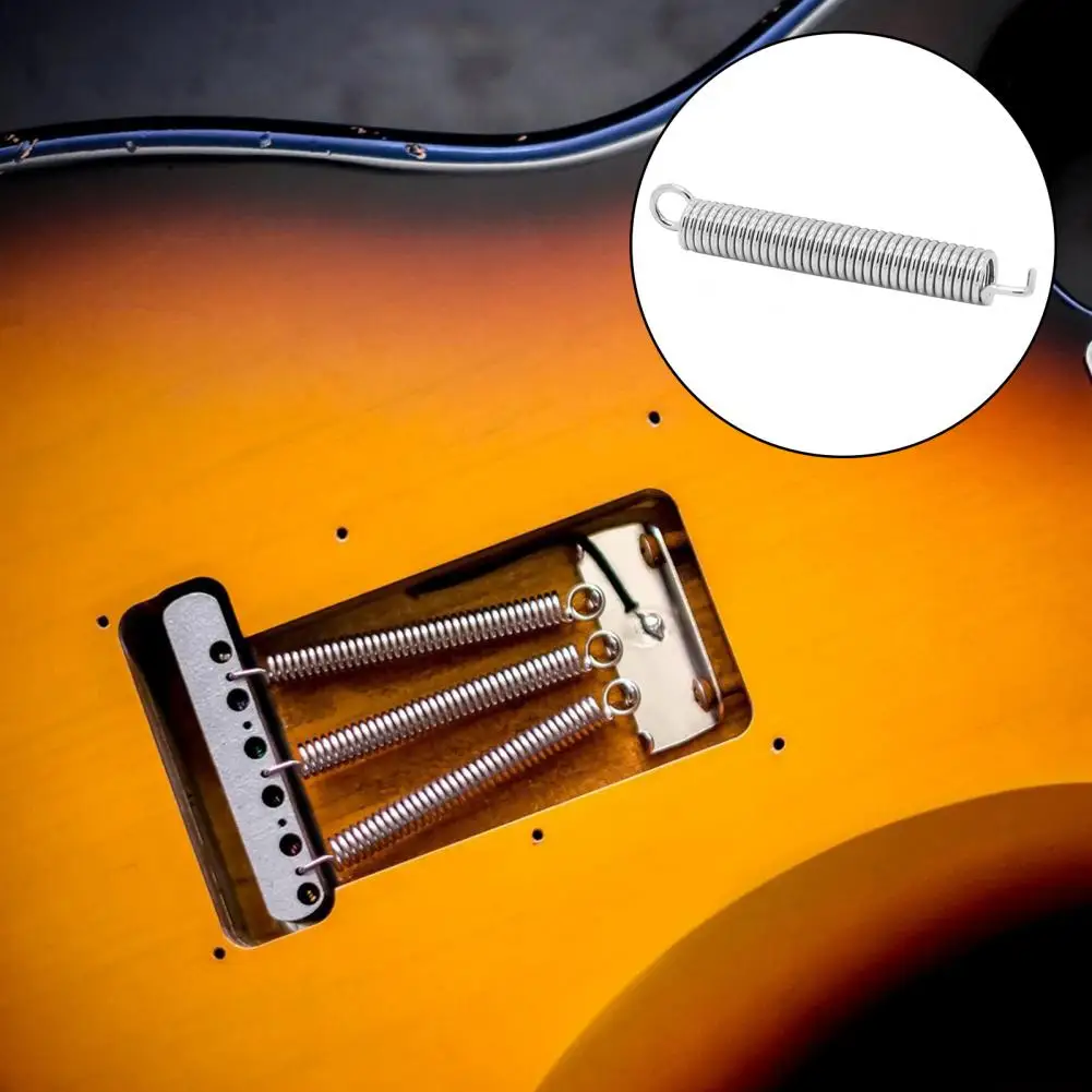

Guitar Tremolo Springs 6Pcs/Set High Quality Hard High Density Easy To Install Guitar Tremolo Springs for Instrument