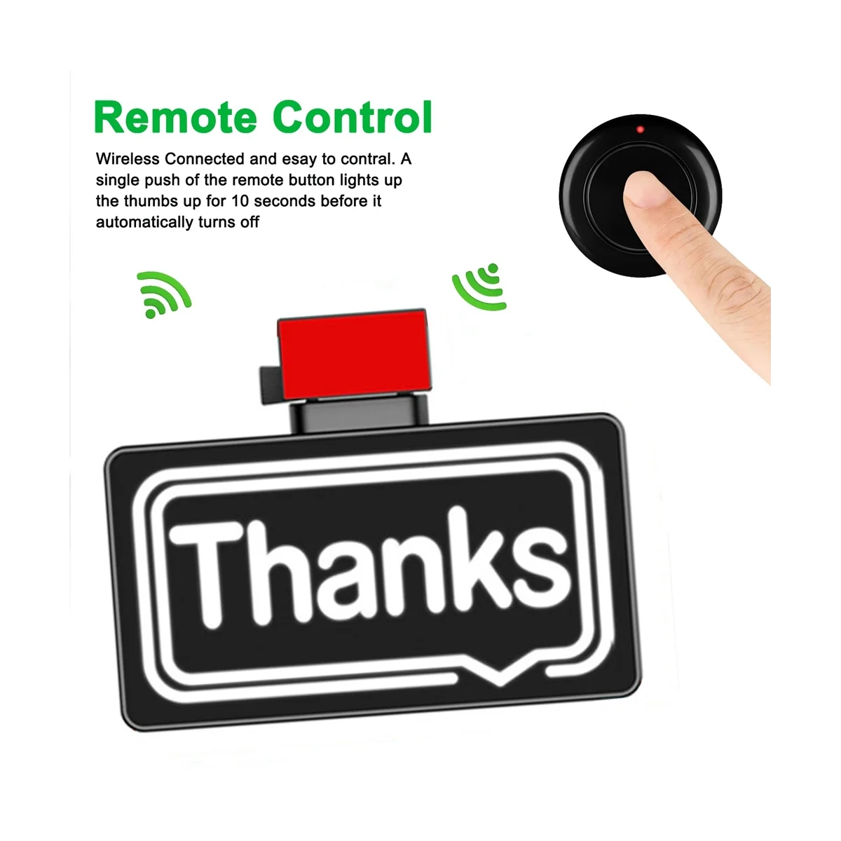 Заднее стекло автомобиля спасибо фонарь заднего вида с дистанционным