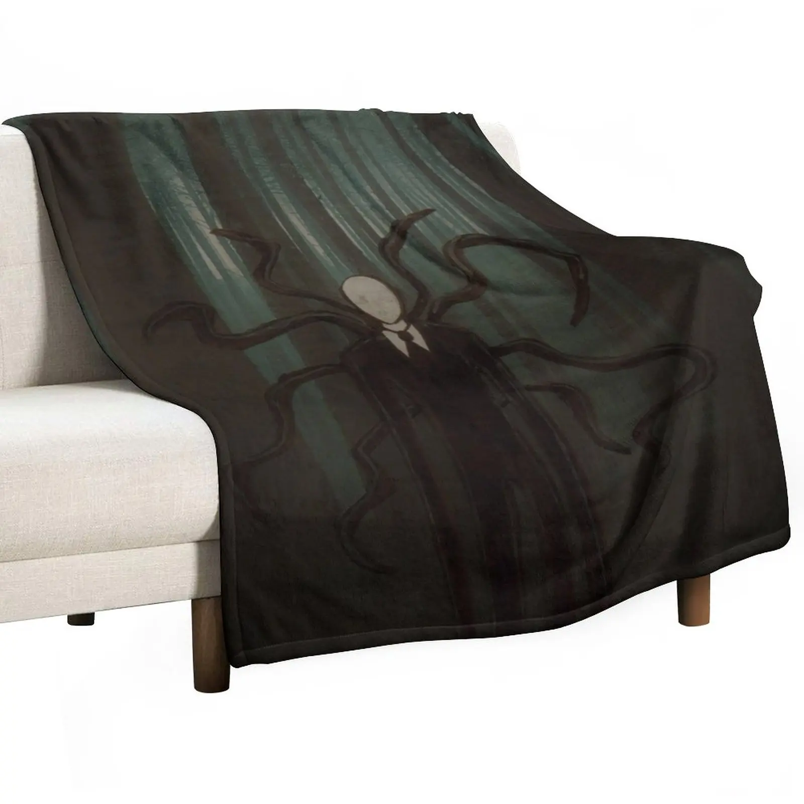 

SLENDER MAN Throw Blanket Thermal Blanket Luxury Thicken Blanket Bed linens