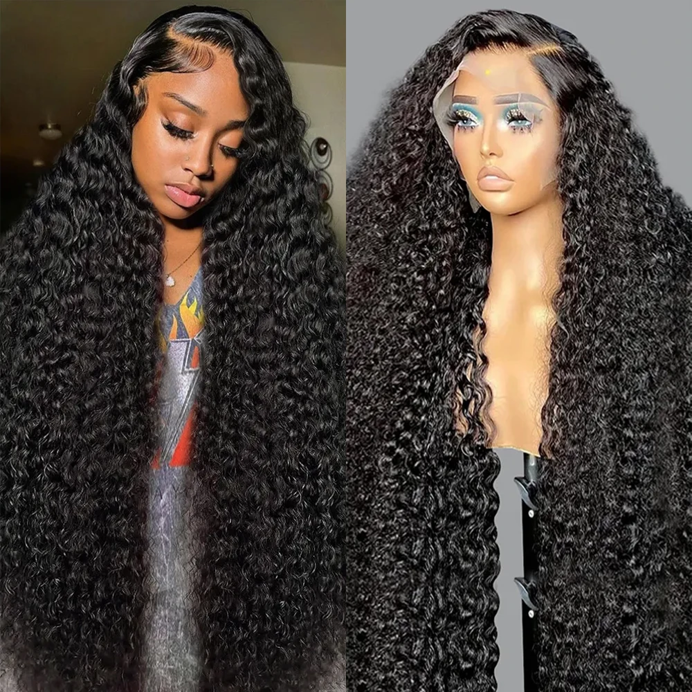 

Transparent 13x4 Lace Front Wig Curly Human Hair Wigs Natural Hairline Brazilian 13x6 Lace Frontal Wigs For Women Preplucked