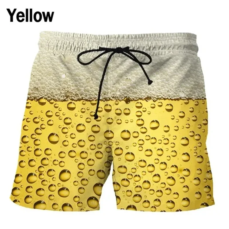Крутые пляжные мужские шорты с 3D принтом для тренажерного зала модные Гавайского
