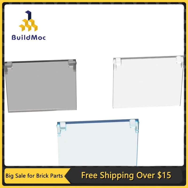 

10 шт., детали MOC 60603, стекло для окна, 1x4x3, Совместимые Кирпичи, сборный строительный блок «сделай сам», детская головоломка, игрушка-мозг, пода...