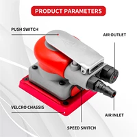 pneumatic sander polisher grinder tool accessories for car paint care polishing wood stone grinder 10000 rpm with a us plug