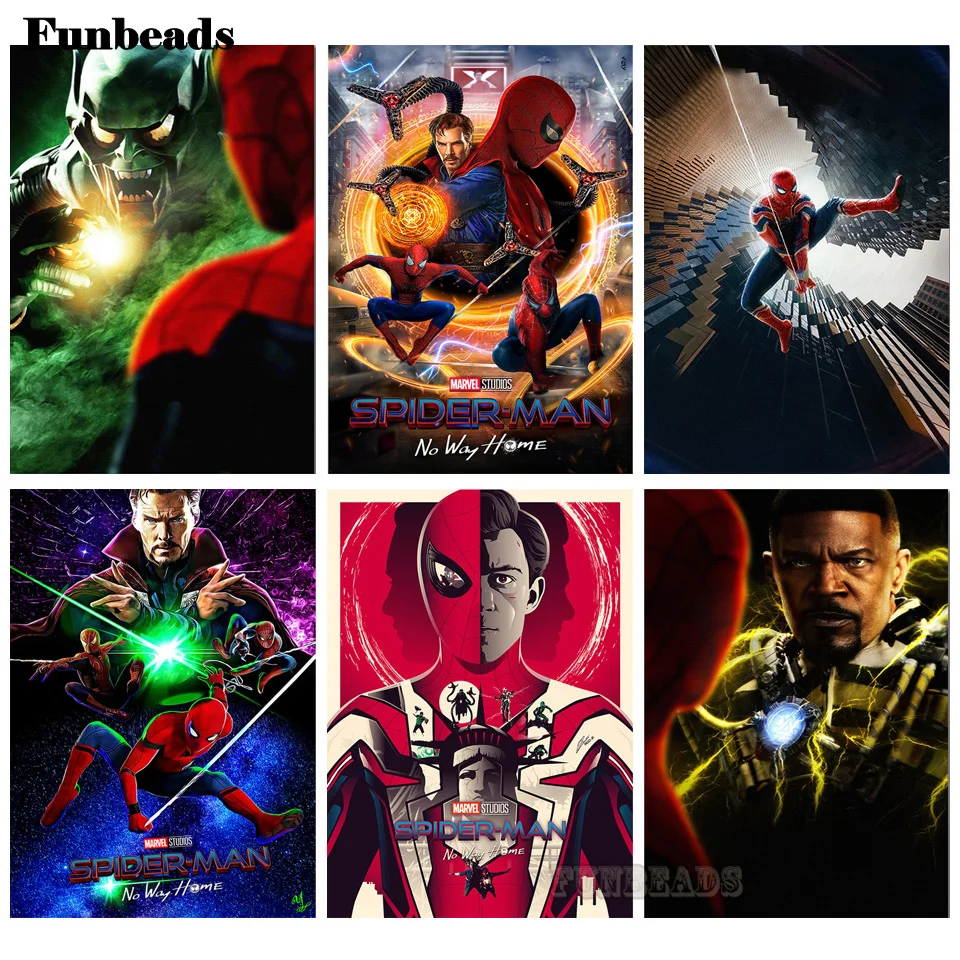 

Алмазная вышивка «сделай сам» Disney 5D, мозаика «Человек-паук», настенное искусство, алмазная живопись, вышивка для комнаты, домашний декор DS157