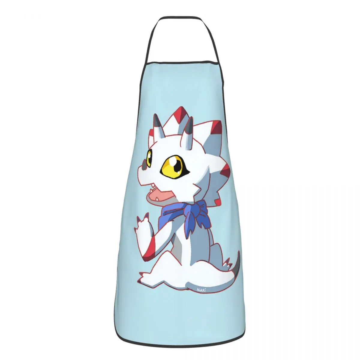 Фартуки Gammamon Digimon шеф-повар кулинария кухня Tablier водонепроницаемый нагрудник