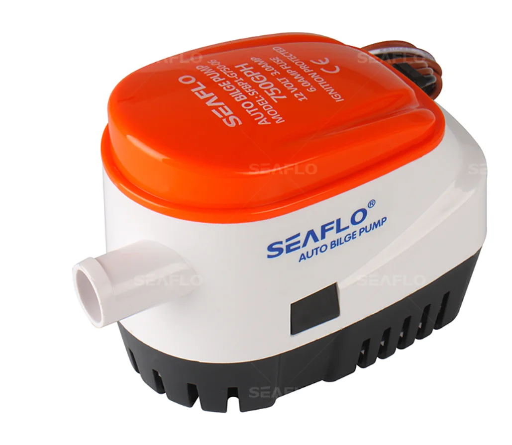 SEAFLO 06 Series 750GPH 12V 24V Automatic Bilge Pump Marine Boat RV Caravan