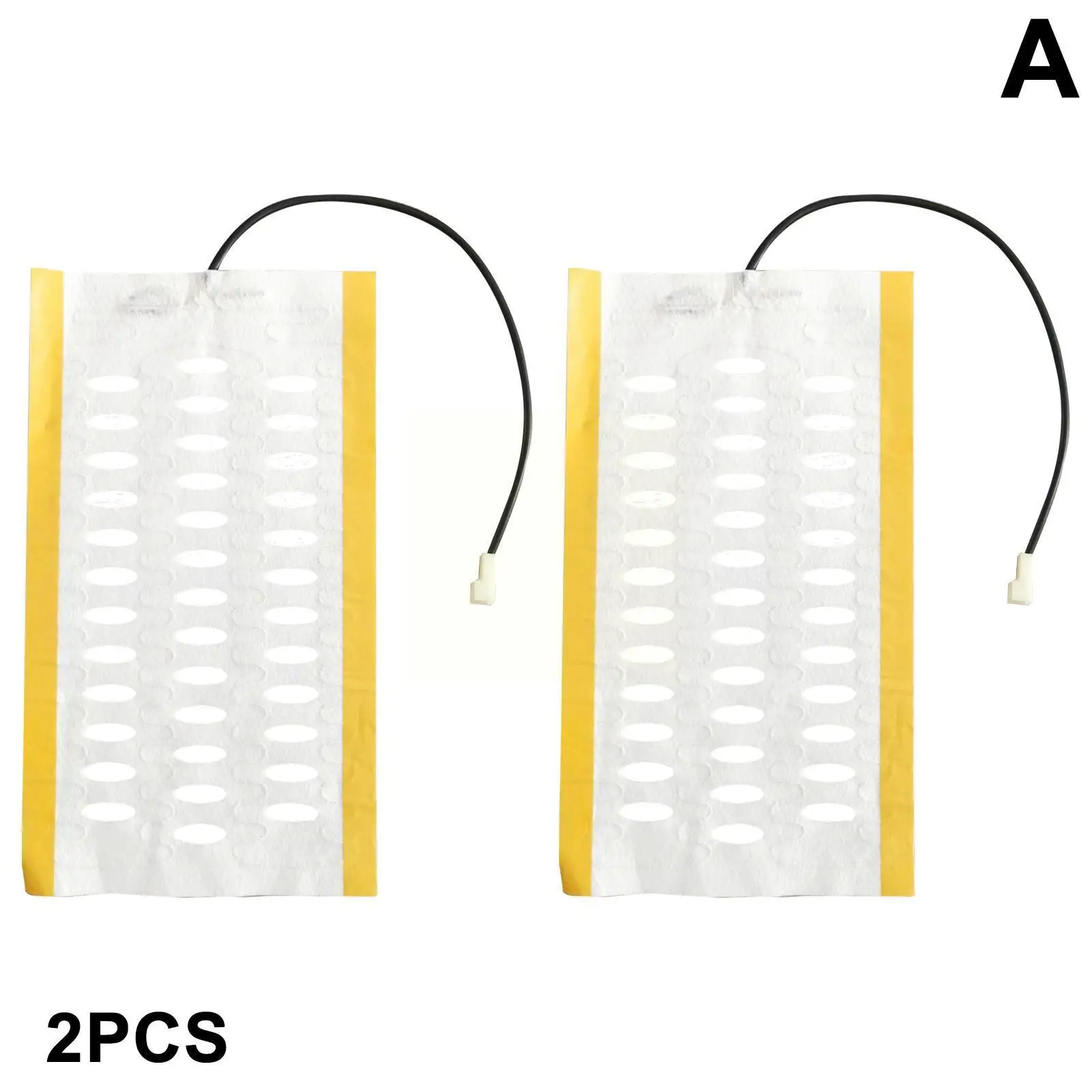 

2/4pcs Carbon Fiber Car Heated Heating Heater Car Winter Accessories Element Cushion Car Cover Heated Warmer Pad Y9b4