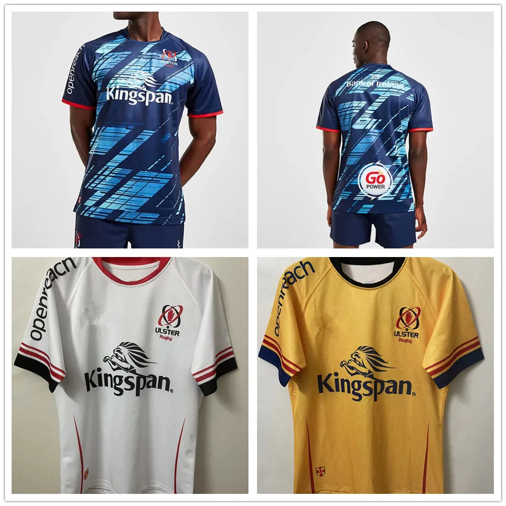 

2023 ulster Rugby Jersey Best quality ULSTER home away rugby shirt big size 5xl