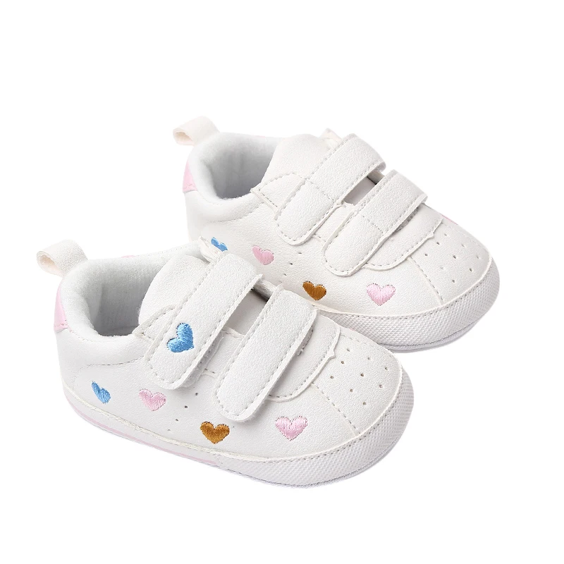 

MAHUAOYIXI Bébé Garçon Fille Chaussures PU Premier Pas Casual Sneakers Nouveau-Né Chaussures Basket pour Mixte Bébé