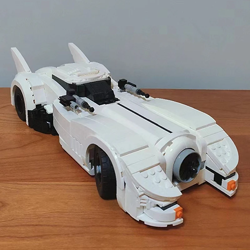 1254 шт. MOC-87660 Технический белый супер спортивный автомобиль 10 в 1 совместимый с 10295