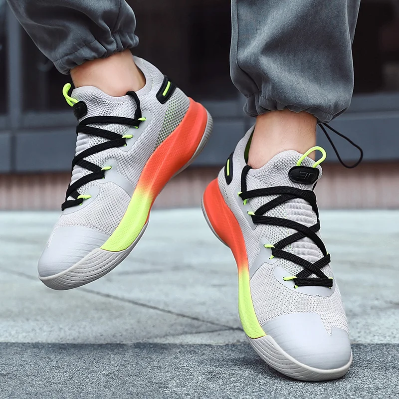 Дышащая уличная спортивная обувь тренировочные баскетбольные кроссовки