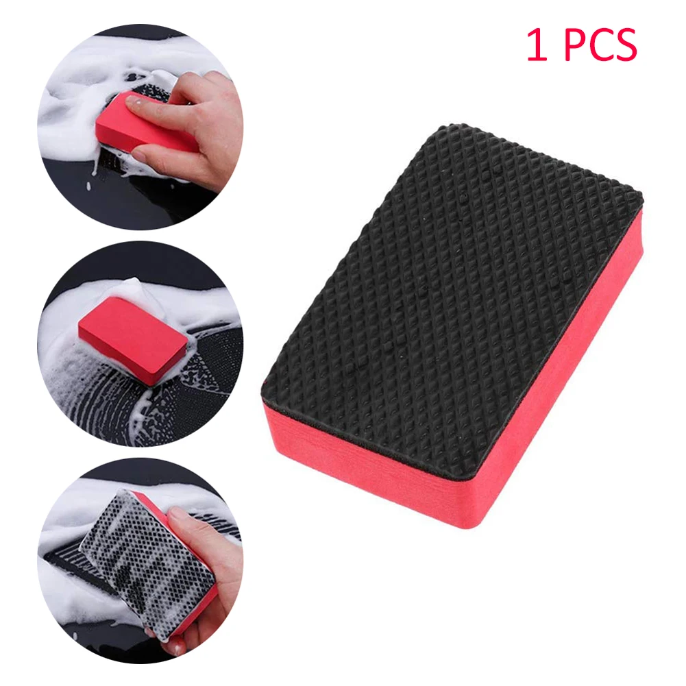 

1PC Car Magic Clay Car Wash Mud Clean Sponge Pad Sponge Block Auto Cleaner Cleaning Care Washing Tool car accessries