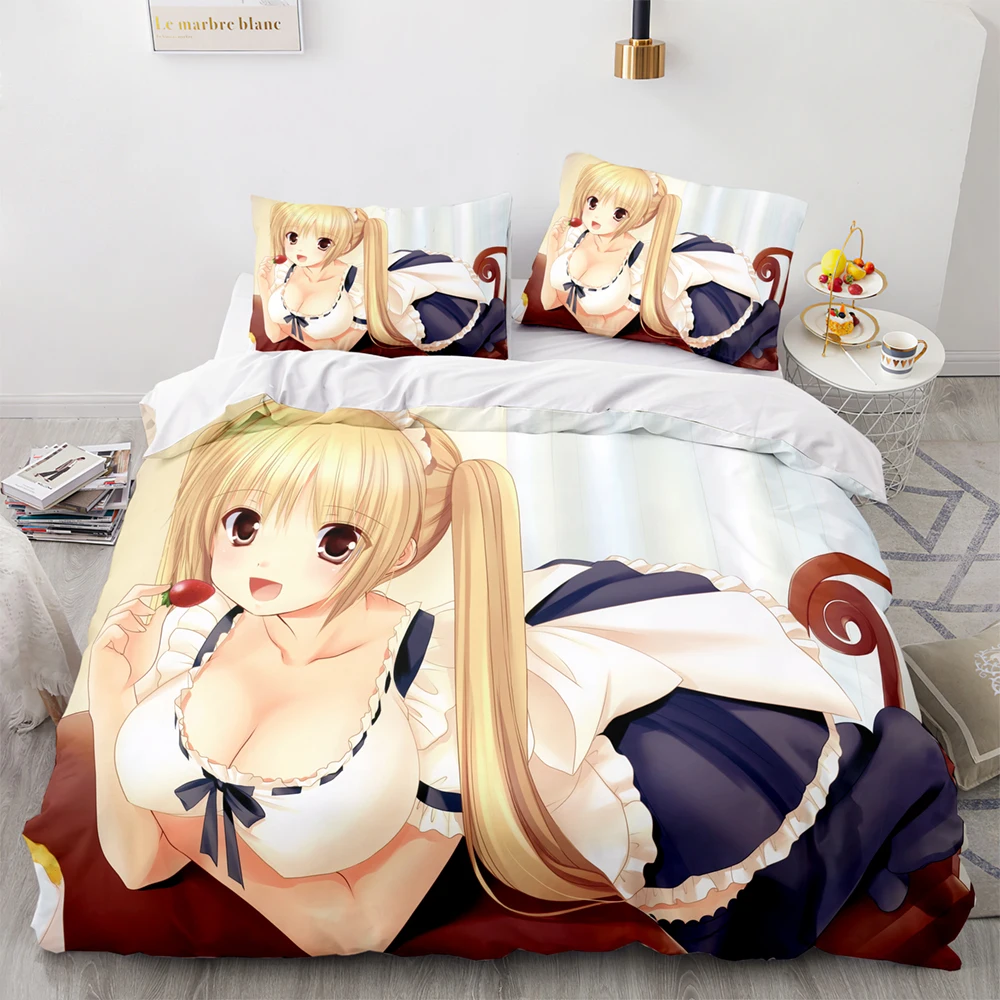 

Kotori Itsuka Cosplay Anime DATE A LIVE Costume Duvet Cover Cartoon Bedding Sets Bed Set Quilt Comforter Covers Home Textiles