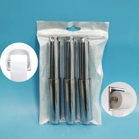 toilet tool bathroom accessories spring loaded rod spare replacement paper reel roll holder insert roll paper shaft