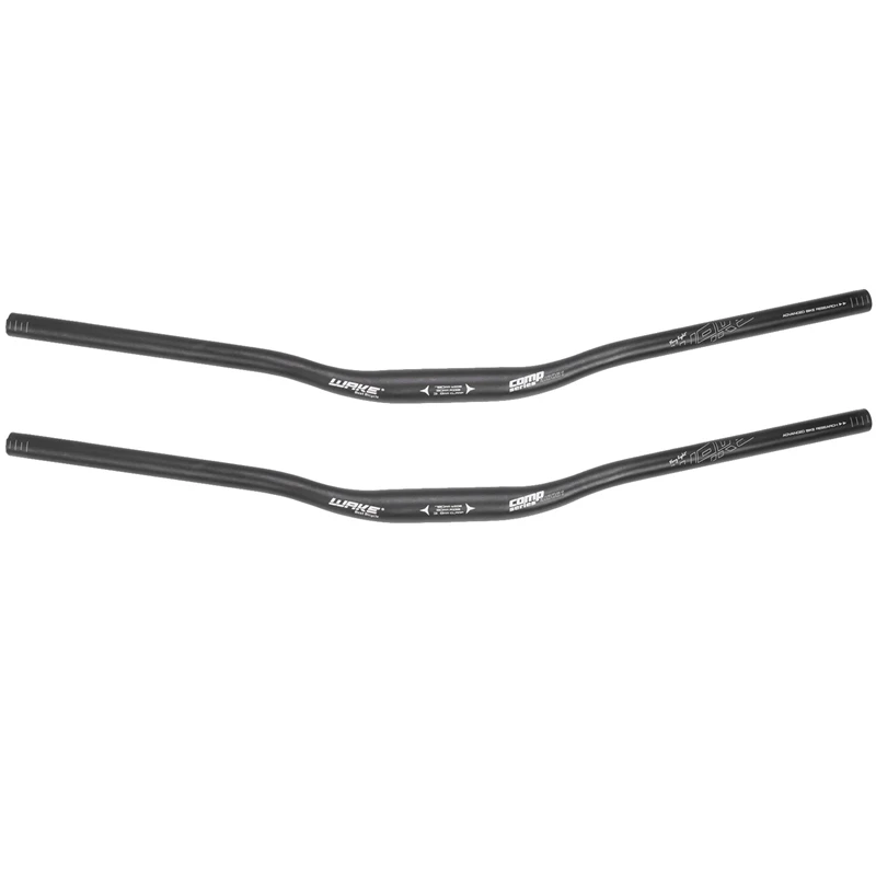 

2X WAKE 31.8 X 780 Mm MTB Mountain Bike Bicycle Aluminum Alloy Riser Handlebar(Black)