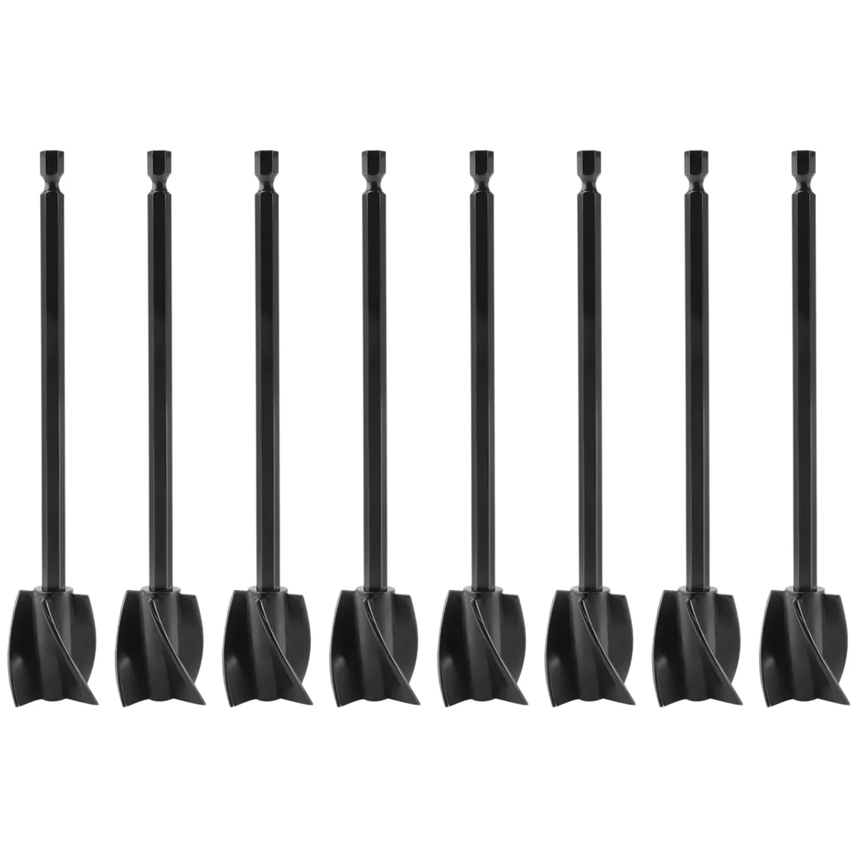 8 шт. смеситель для эпоксидной смолы мощного смешивания многоразовая