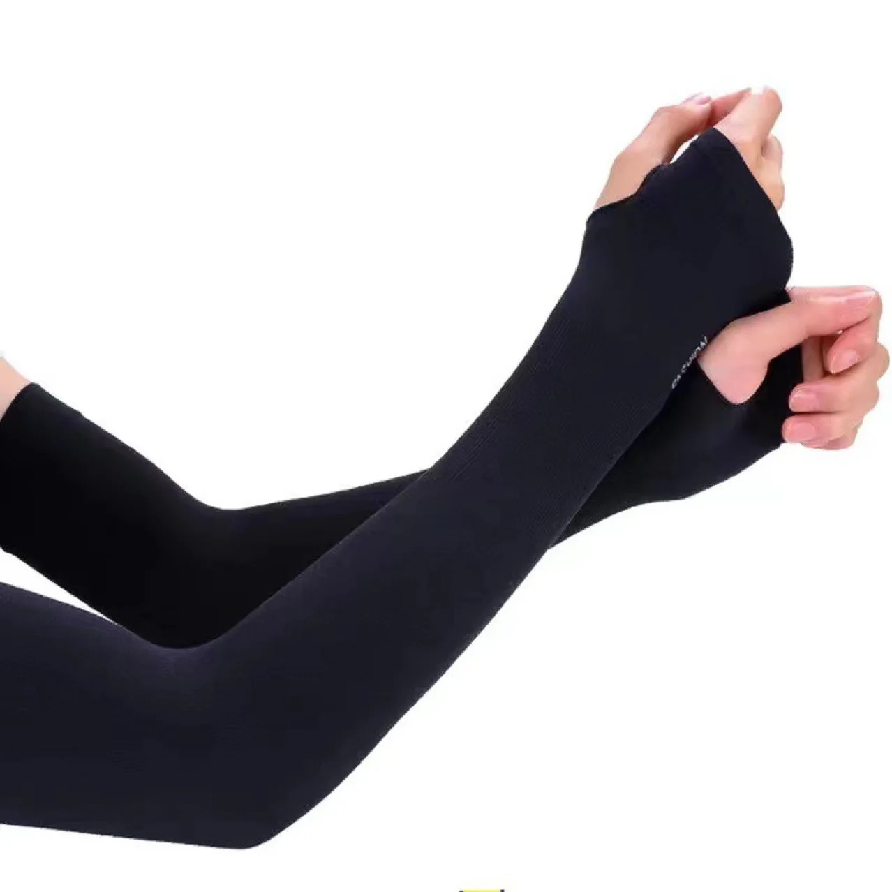 

2023 Ice sleeve men's and women's armguard summer ice silk sunscreen gloves outdoor ice sleeve anti-ultraviolet thin style