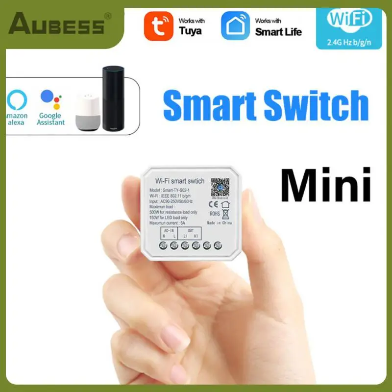 

Умный бытовой мини-выключатель с дистанционным управлением и Wi-Fi, 2/3/5 шт.