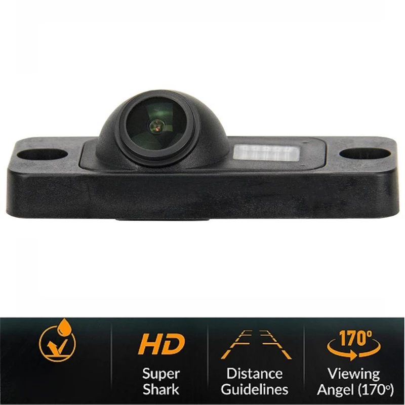 Câmera de backup do carro hd 1280x720p vista traseira câmera estacionamento para mercedes w220 w164 w163 ml320/ml350/ml400