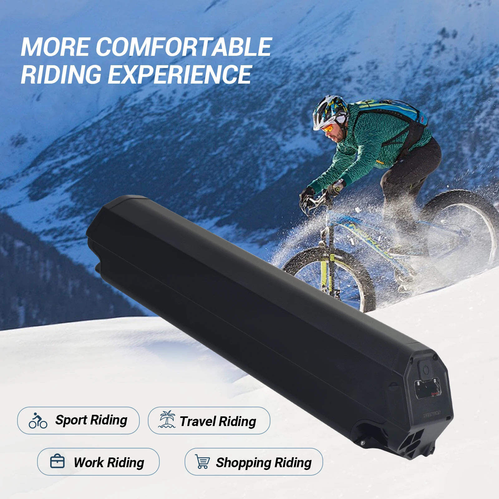 48 В 13 Ач 17 5 Reention аккумулятор для электронного велосипеда Dorado Plus съемная литиевая